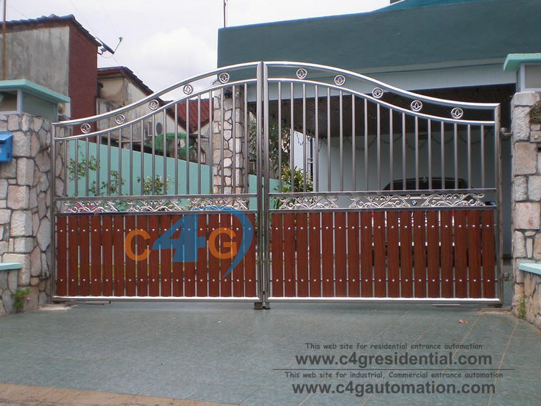 Residential Entrance Sliding Compound Gates Designs Pictures India