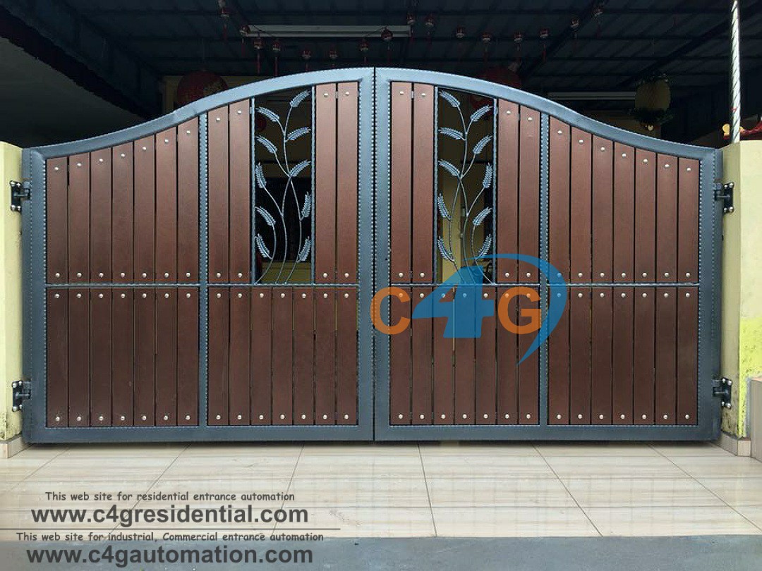 Residential Entrance Sliding Compound Gates Designs Pictures India