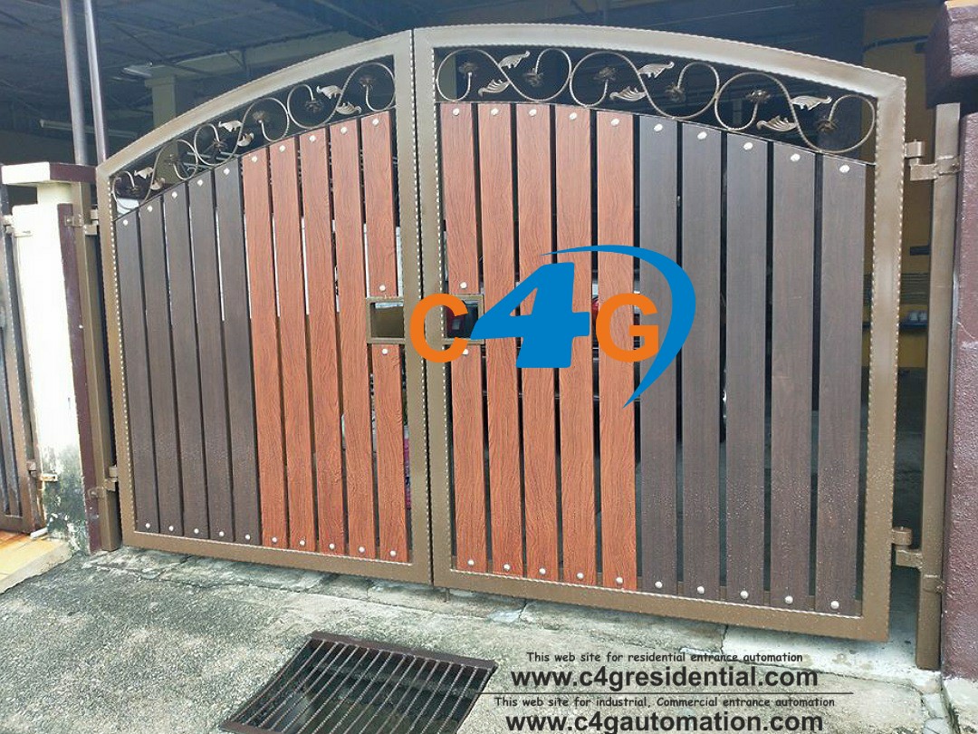 Residential Entrance Sliding Compound Gates Designs Pictures India