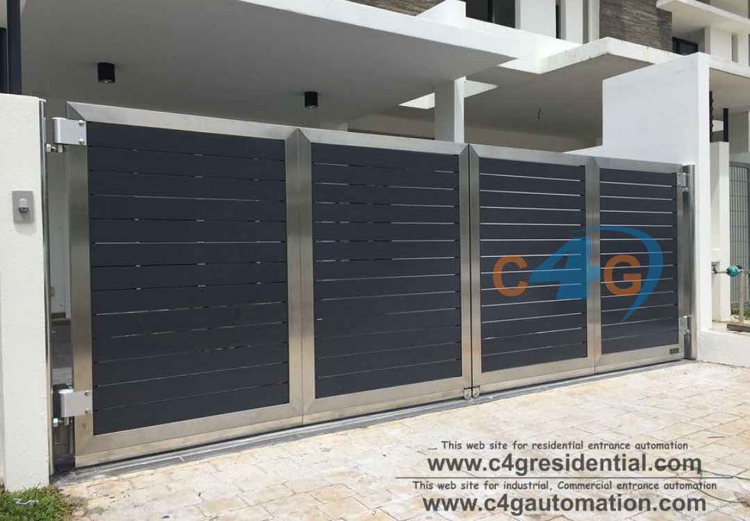 Automatic Latest Modern Four Fold Gate Designs India