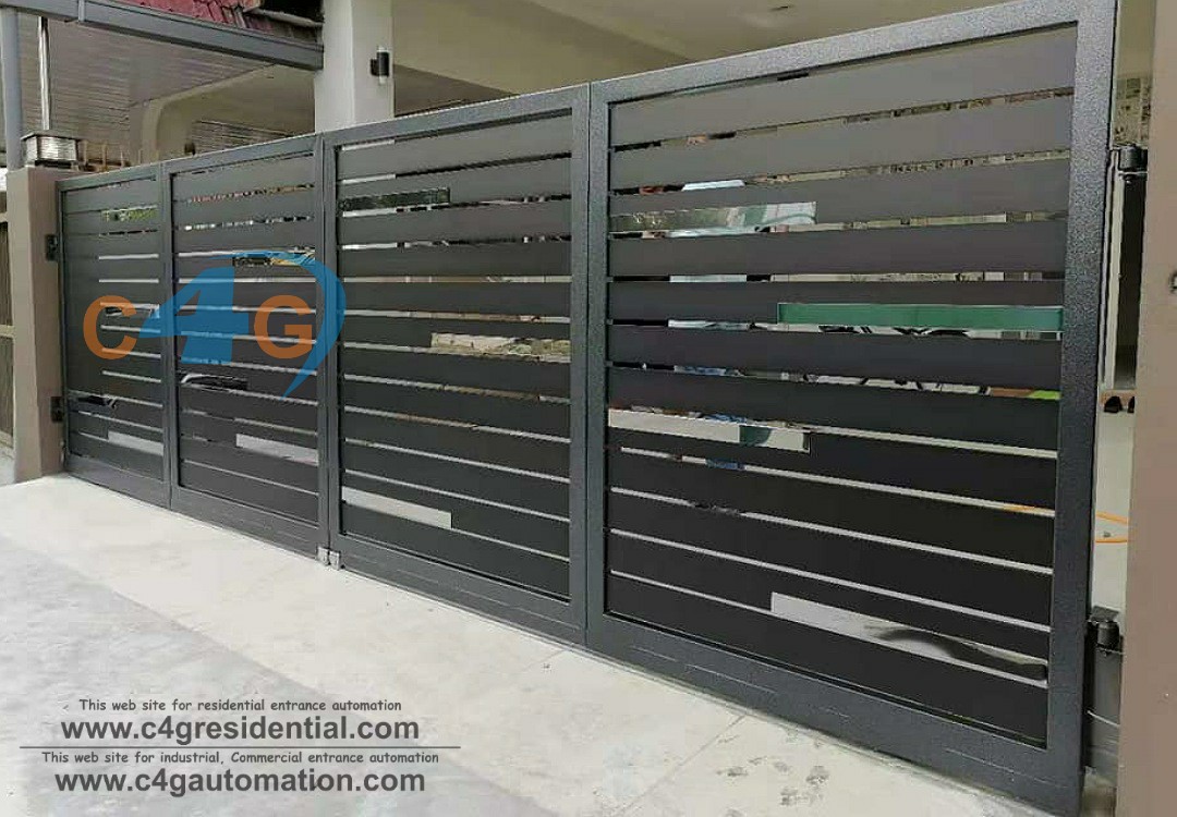 Automatic Latest Modern Four Fold Gate Designs India