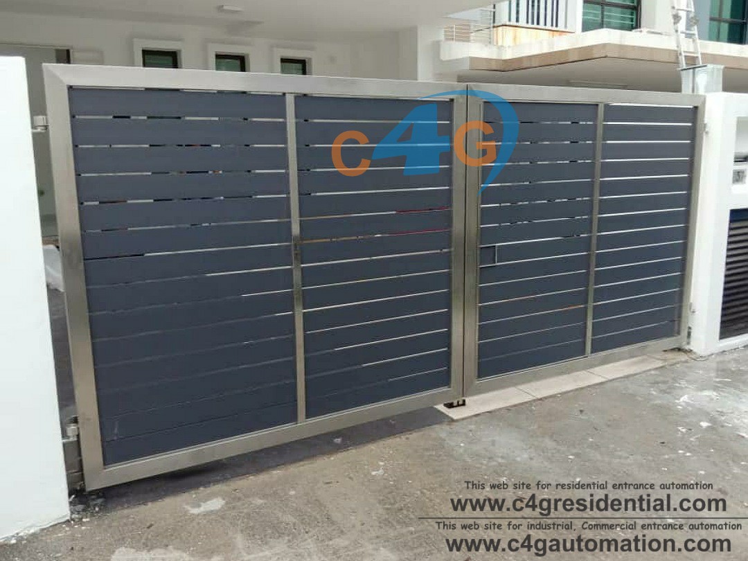 Residential Entrance Sliding Compound Gates Designs Pictures India