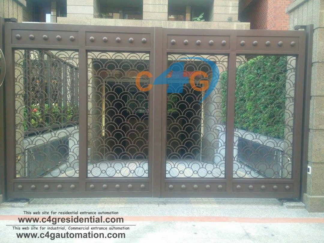 Residential Entrance Sliding Compound Gates Designs Pictures India